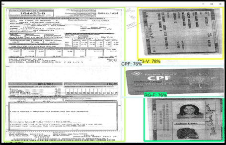 Inteligência artificial para identificação e processamento automático de documentos